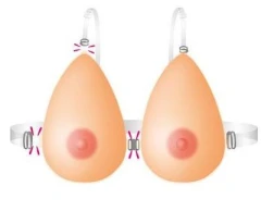 Накладная грудь из силикона BREASTS SILICONE