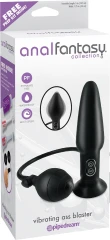 Анальная вибропробка-расширитель Vibrating Ass Blaster - 17,4 см.