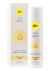 Силиконовый лубрикант с жожоба pjur MED Soft glide - 100 мл.